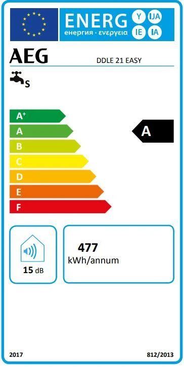 STIEBEL ELTRON AEG Durchlauferhitzer DDLE Easy 228841 Weiß, 21/kW, 400 V, Elektronisch – Bild 2