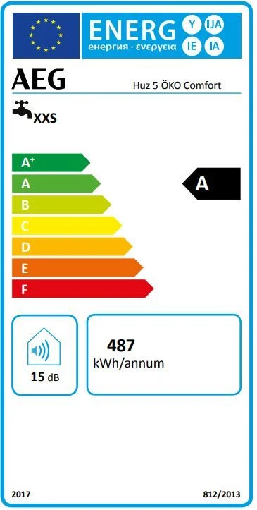 STIEBEL ELTRON AEG Kleinspeicher HUZ 5 ÖKO Comfort 222164 Untertischmontage, Offen, 230 V, 5 L, 2 KW, Weiß – Bild 2