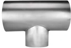 Bertrams Alu T-Stück 14TS130-130 Ø 130 X 130 X 1 Mm