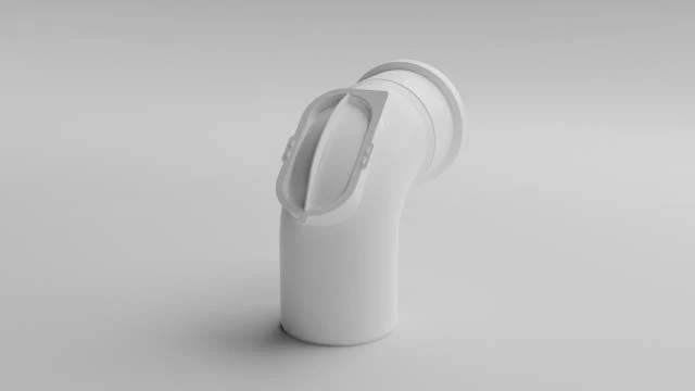 Bertrams Polyline EW Revisionsbogen 40RB87-60 87°, DN 60 – Bild 2