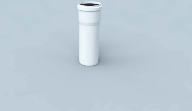 Bertrams Polyline EW Rohrelement 40RL500-60 DN 60, 500 Mm, Mit Muffe