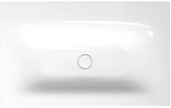 Bette BetteLux Einbau-Waschtisch A161-412HLW1 80 X 49,5 Cm, HLW1, Quartz