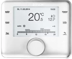 Bosch Regler 7738113412 CW 400 Bis 4 Heizkreise Und 2 Warmwasser-Ladekreise, Außentemperaturgeführt