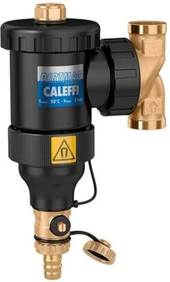 Caleffi Dirtmag Schlammabscheider 545345 3/4", Technopolymer-Gehäuse, Mit Magnet, IG-Anschlüsse