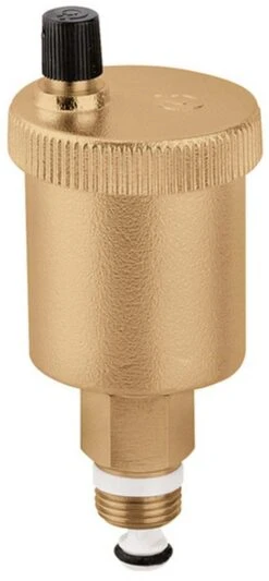 Caleffi Minical Schnellentlüfter 502140 1/2" AG, Mit Absperrung