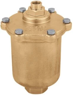 Caleffi Schnellentlüfter 501500 Messing, 3/4"x3/8" IG, Automatisch, Für Heizungs-/Klimaanlagen