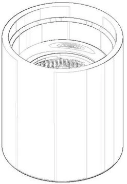 Dornbracht Luftsprudler M16 X 1 90230106703-00 Chrom