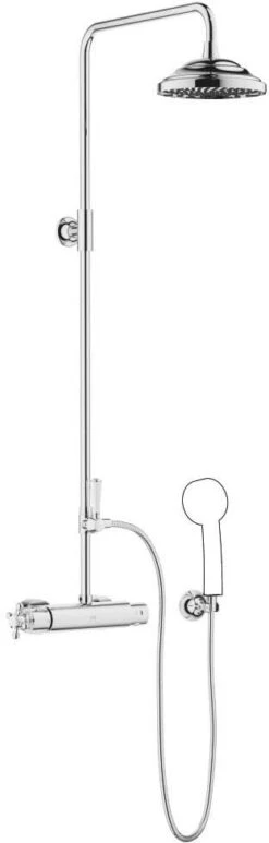 Dornbracht Madison Duschgarnitur 34459360-00 Mit Brause-Thermostat, Ausladung Standbrause 420 Mm, Chrom