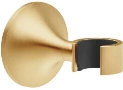 Dornbracht Vaia Wandbrausehalter 28050809-28 Mit Rosette Ø 60 Mm, Messing Gebürstet