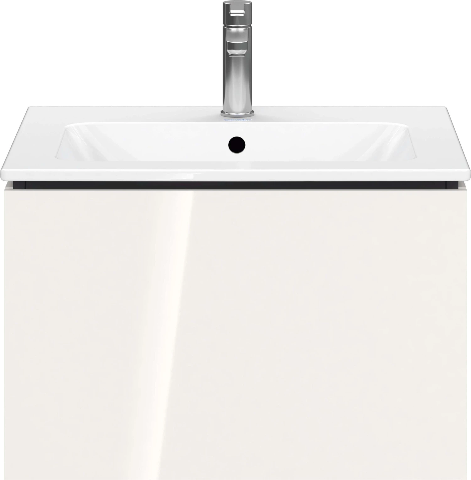 Duravit L-Cube Waschtischunterbau LC614002222 Weiß Hochglanz, 62x40x48,1cm, 1 Auszug – Bild 5