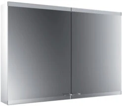 Emco Asis Evo Aufputz-Lichtspiegelschrank 939708005 1000x700mm, 2-türig, Ohne Beheizte Spiegelfläche