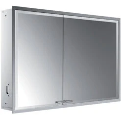 Emco Asis Prestige 2 Unterputz-Lichtspiegelschrank 989708106 1015x666mm, Breite Tür Rechts, Mit Lightsystem