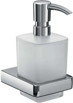 Emco Trend Flüssigseifenspender 022100100 Chrom, Kristallglas Satiniert