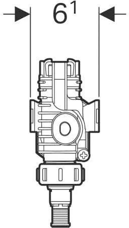 Geberit Impuls 380 Universal Füllventil 240705001 Unifill Für Unterputz-Spülkästen – Bild 3