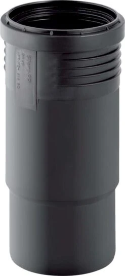 Geberit Silent PP Langmuffe 390618141 DN 125, Schalloptimiert, Mit Dehnungskompensation