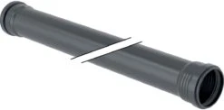 Geberit Silent Pro Rohr 393411141 DN 90, 1000 Mm, Mit 2 Muffen