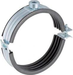 Geberit Silent Db20 Rohrschelle 307812261 DN 70, Gedämmt, Mit Gewindemuffe M10/G 1/2, Stahl