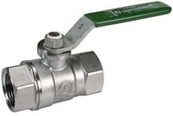 Giacomini Kugelhahn 1/2" R250W Schwermodel Mit Hebelgriff, Messing Chrom