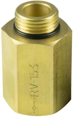 Grundfos Rückschlagventil 96433904 1/2" AG X 1/2" IG, Für Zirkulationspumpen