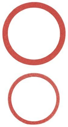 HAAS Fiber-Ring 7344 33x40x1,5mm, Rotbraun, Warm/kalt