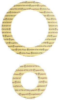 HAAS OHA-Press Flanschdichtung 8905 DN 50, PN 6, 50x90mm, Nach DIN 2631