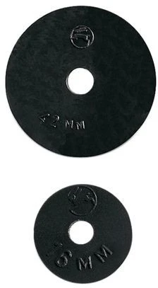 HAAS Oha Qualitäts-Wasserhahnscheibe 3518 18x4x4mm, Schwarz