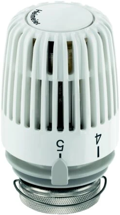 Heimeier Thermostat-Kopf 6120-24.500 24 °C, Weiß, Versetzter/begrenzter Sollwertbereich