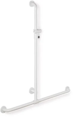 Hewi 801 Duschhandlauf 801.35.43018 1184 X 1100 Mm, Senfgelb, Mit Brausehalterstange