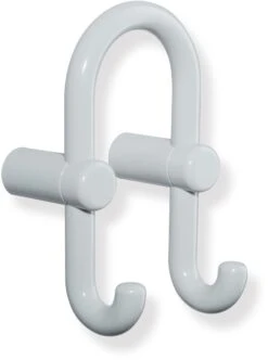 Hewi 801 Garderoben-Doppelhaken 801.90.04072 Maigrün, Haken Nach Vorn