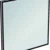 Ideal Standard Conca Spiegel T3966BH 80x3,8x80 Cm, Eckig, Mit Beleuchtung, Neutral, Rahmen Schwarz