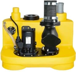 Jung Compli Fäkalienhebeanlage JP50092 515/4 BW, Mit Rückschlagklappe