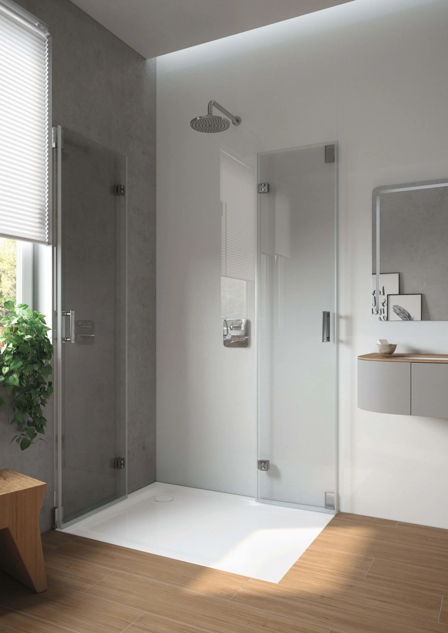 Kaldewei Superplan Xxl Duschwanne 433535003231 75x150x4cm, Mit Träger, Antislip Perl-Effekt, Pergamon – Bild 4