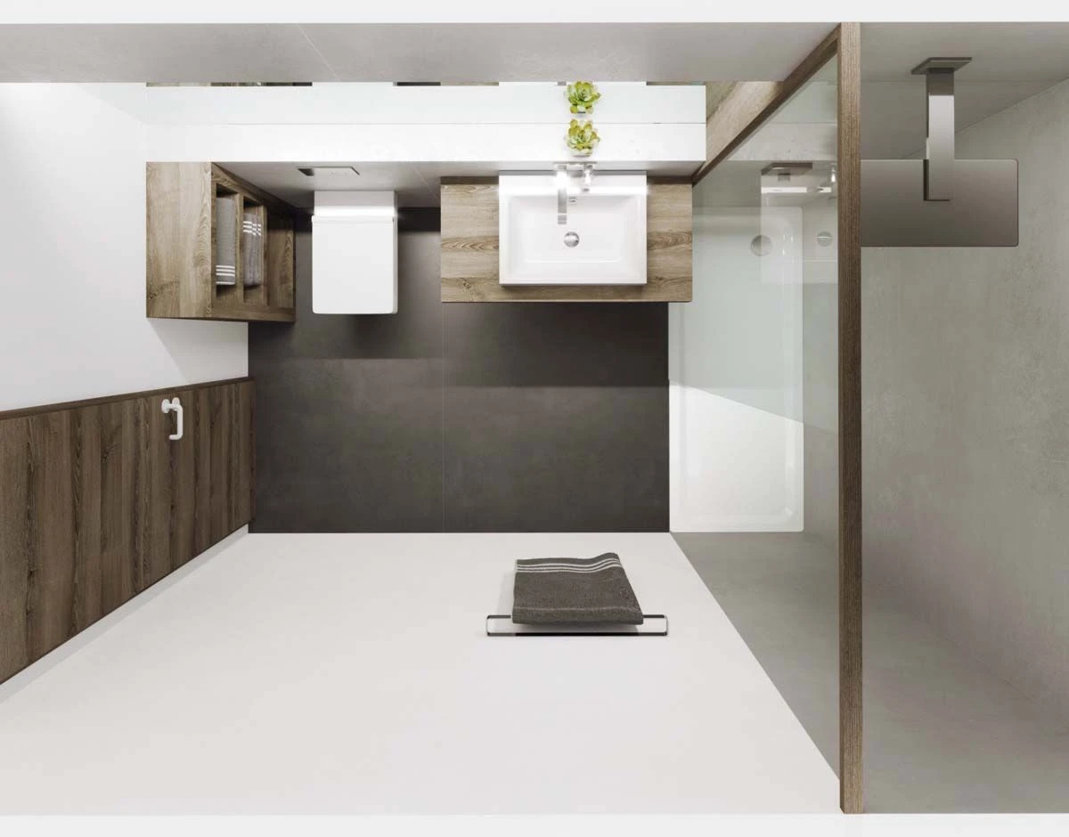 Kaldewei Superplan Xxl Duschwanne 433535003231 75x150x4cm, Mit Träger, Antislip Perl-Effekt, Pergamon – Bild 6