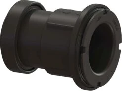 Kessel Zulaufstutzen DN 50 39005 ABS, Mit Dichtung Und Gewindering