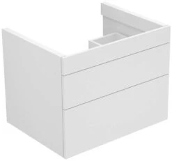 Keuco Edition 400 Unterschrank 31541380000 70x54,6x53,5cm, 2 Auszüge, Weiß Strukturklack