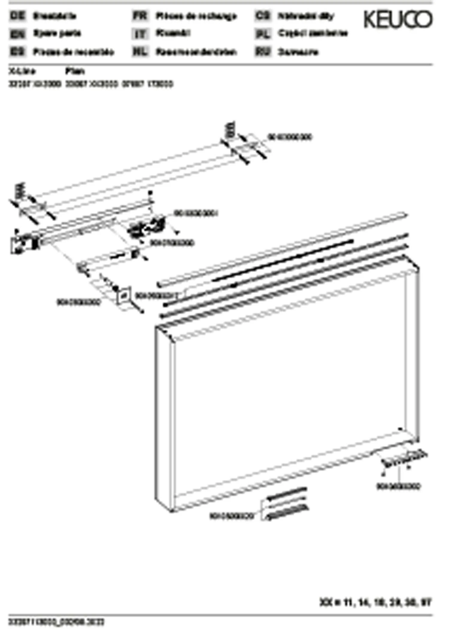 Keuco Plan Lichtspiegel 07897173000 1000x700x105mm, Stufenlos Einstellbare Lichtfarbe – Bild 3