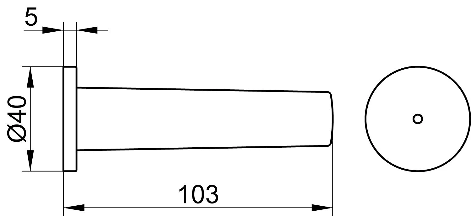 Keuco Smart.2 Toilettenpapierhalter 14763010000 Verchromt, Ersatzrollenhalter – Bild 2