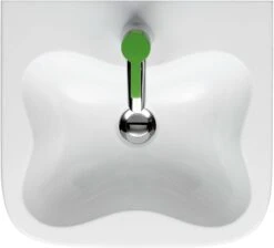 LAUFEN Florakids Handwaschbecken 8150310001041 45 X 41 Cm, Weiß, Mit Überlauf, 1 Hahnloch