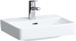 LAUFEN Pro S Handwaschbecken 8159610001561 45x34 Cm, Weiß, Mit Hahnloch, Ohne Überlauf