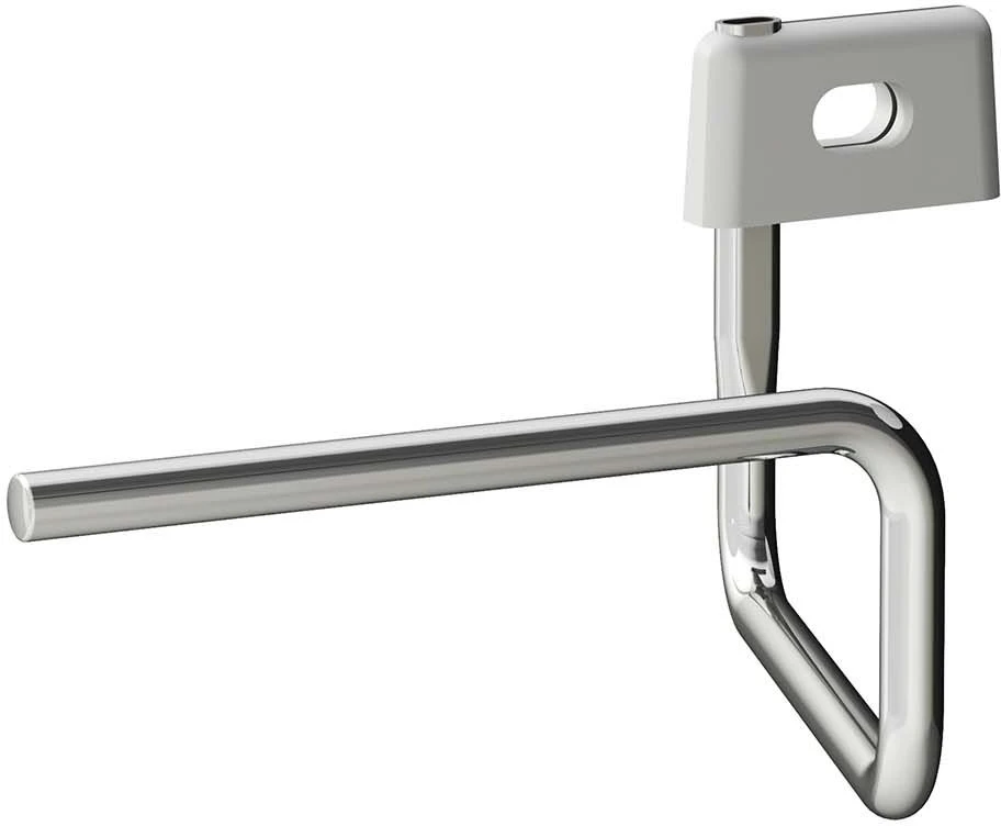 LAUFEN Val Handtuchhalter H3812800040001 17,5cm, Für Handwaschbecken, Ablage Links, Verchromt