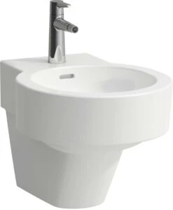 LAUFEN Val Wand-Bidet H8302810003021 Weiß, 1 Hahnloch
