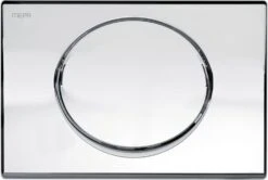 Mepa MEPAellipse Betätigungsplatte 420706 Glanz Verchromt, Für UP-Spülkasten A21/E21, Start/Stopp