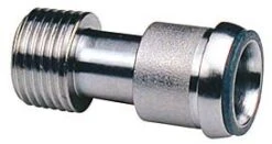 Opal Ausgleichstülle R173X003 Messing Verchromt, 1/2"