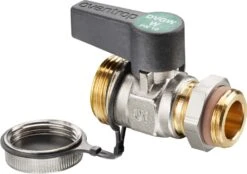 Oventrop KFE-Kugelhahn Optiflex 1033152 DN 15, 1/2" AG, Für Trinkwasser