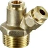 Oventrop Stopfbuchsverschraubung 2040152 R 1x8/10/12mm, Doppelt, Für Vor-/Rücklauf