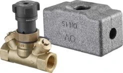 Oventrop Strangabsperrventil Hycocon ATZ 1067310 DN32,1 1/4" Innengewinde, Inkl. Isolierung