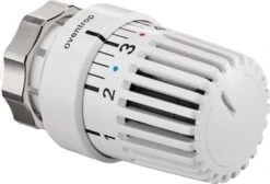 Oventrop Uni LDV Thermostatkopf 1616575 Weiss, Klemmverbinder, Auch Für Danfoss RAV