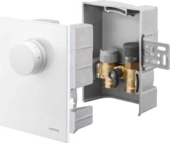 Oventrop Unibox Temperaturregler 1022739 Weiß, Für Raum- Und Rücklauf