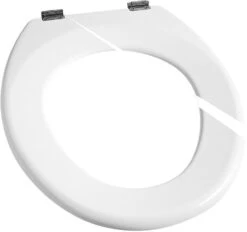 Pagette Olfa Senator WC-Sitz 055-0001 Weiß, Ohne Deckel, Edelstahlscharnier