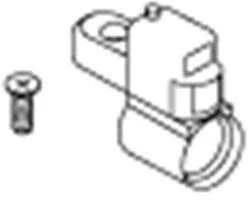 Pressalit Fahnen-Paket A9133 Mit Schrauben, Grau